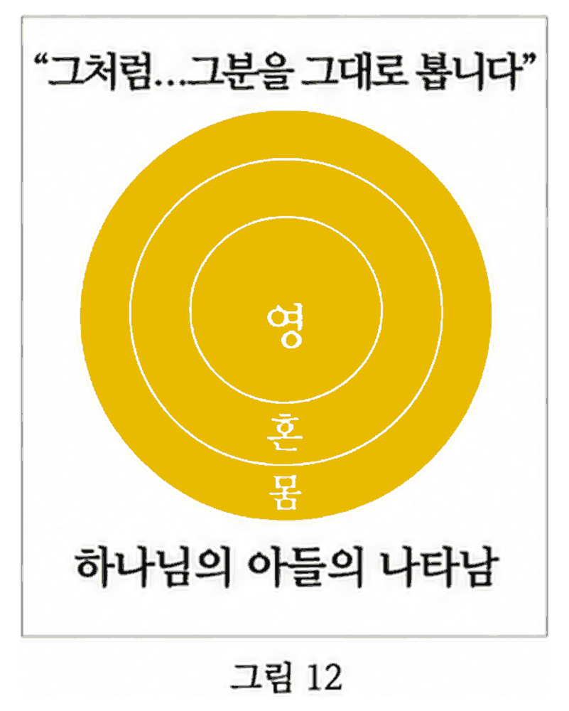 도표 12 — 영광스럽게 된 사람